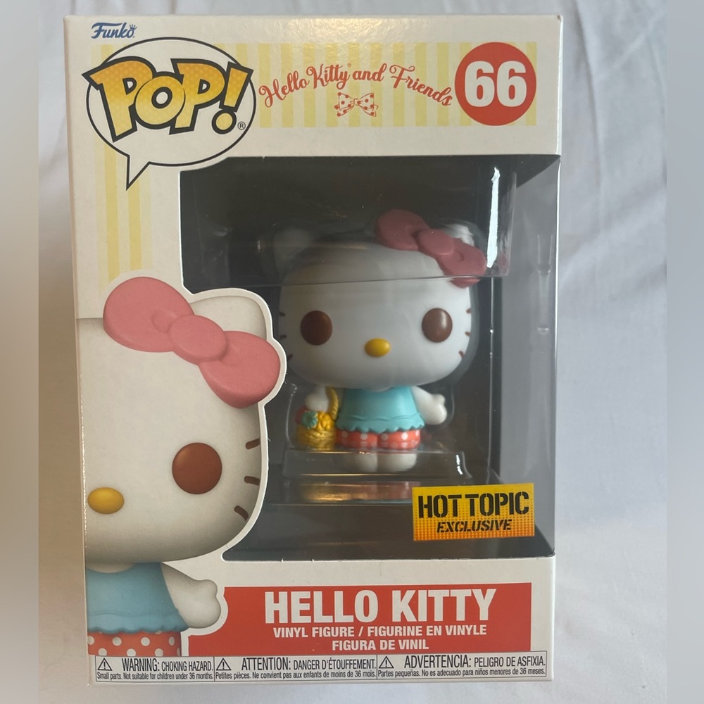 Funko Pop! Hello Kitty Vinyl Figure - Pink and Blue